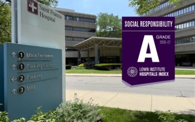 Saint Francis Hospital Earns “A” Grades in Five Categories on Lown Institute Hospitals Index